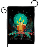 Christmas Candle Lights - Christmas Winter Vertical Impressions Decorative Flags HG114257 Made In USA