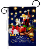 Christmas Wishes - Christmas Winter Vertical Impressions Decorative Flags HG192685 Made In USA