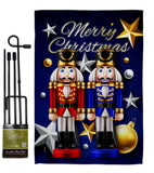 Nutcrackers - Christmas Winter Vertical Impressions Decorative Flags HG114249 Made In USA