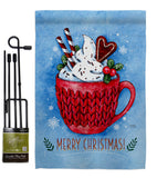 Christmas Coco - Christmas Winter Vertical Impressions Decorative Flags HG114256 Made In USA