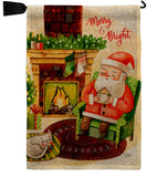 Letter From Santa - Christmas Winter Vertical Impressions Decorative Flags HG120000 Made In USA