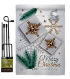 Christmas Presents - Christmas Winter Vertical Impressions Decorative Flags HG137280 Made In USA