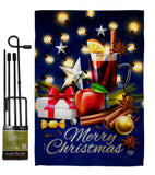 Christmas Wishes - Christmas Winter Vertical Impressions Decorative Flags HG192685 Made In USA