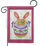 Egg Bunny - Easter Spring Vertical Impressions Decorative Flags HG103041 Made In USA