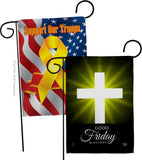 Good Family Blessings - Faith Religious Inspirational Vertical Impressions Decorative Flags HG190057 Made In USA