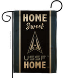 Home Sweet Spece Force - Military Americana Vertical Impressions Decorative Flags HG108455 Made In USA