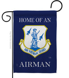 Home of Air National Guard Airman - Military Americana Vertical Impressions Decorative Flags HG108470 Made In USA