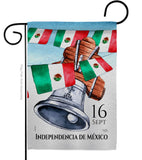 Mexican Independence Day - Nationality Flags of the World Vertical Impressions Decorative Flags HG108619 Made In USA