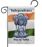 Indian Independence Day - Nationality Flags of the World Vertical Impressions Decorative Flags HG108620 Made In USA