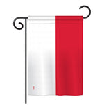 Monaco - Nationality Flags of the World Vertical Impressions Decorative Flags HG140157 Printed In USA