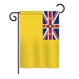 Niue - Nationality Flags of the World Vertical Impressions Decorative Flags HG140172 Printed In USA