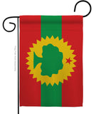 Oromo Liberation - Nationality Flags of the World Vertical Impressions Decorative Flags HG170211 Made In USA