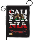 California Dreamin* - States Americana Vertical Impressions Decorative Flags HG108176 Made In USA