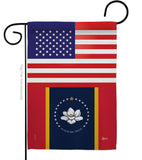 Mississippi US - States Americana Vertical Impressions Decorative Flags HG140909 Made In USA