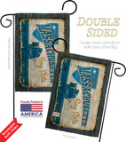 Massachusetts Vintage - States Americana Vertical Impressions Decorative Flags HG140966 Made In USA