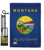 Montana - States Americana Vertical Impressions Decorative Flags HG108127 Made In USA