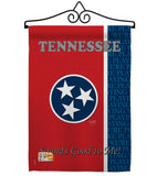 Tennessee - States Americana Vertical Impressions Decorative Flags HG108130 Made In USA