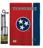 Tennessee - States Americana Vertical Impressions Decorative Flags HG108130 Made In USA