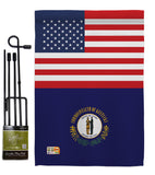 US Kentucky - States Americana Vertical Impressions Decorative Flags HG140768 Made In USA