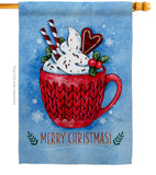 Christmas Coco - Christmas Winter Vertical Impressions Decorative Flags HG114256 Made In USA