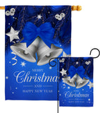 Christmas Bells - Christmas Winter Vertical Impressions Decorative Flags HG192263 Made In USA