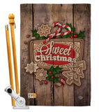 Winter Sweet Christmas - Christmas Winter Vertical Impressions Decorative Flags HG191103 Made In USA