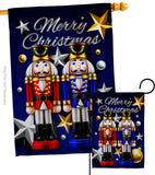 Nutcrackers - Christmas Winter Vertical Impressions Decorative Flags HG114249 Made In USA