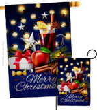 Christmas Wishes - Christmas Winter Vertical Impressions Decorative Flags HG192685 Made In USA