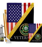 Home of 2nd Cavalry Regiment - Military Americana Vertical Impressions Decorative Flags HG140895 Made In USA