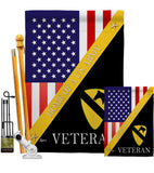 Home of 1st Cavalry Division - Military Americana Vertical Impressions Decorative Flags HG140896 Made In USA