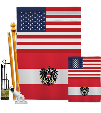Austria w/Eagle Flag