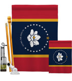 Mississippi - States Americana Vertical Impressions Decorative Flags HG108622 Made In USA