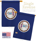 Virginia - States Americana Vertical Impressions Decorative Flags HG140547 Made In USA