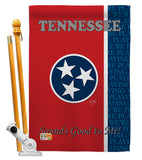 Tennessee - States Americana Vertical Impressions Decorative Flags HG108130 Made In USA