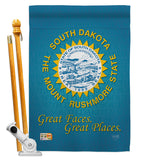 South Dakota - States Americana Vertical Impressions Decorative Flags HG108146 Made In USA