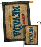 Nevada Vintage - States Americana Vertical Impressions Decorative Flags HG140973 Made In USA